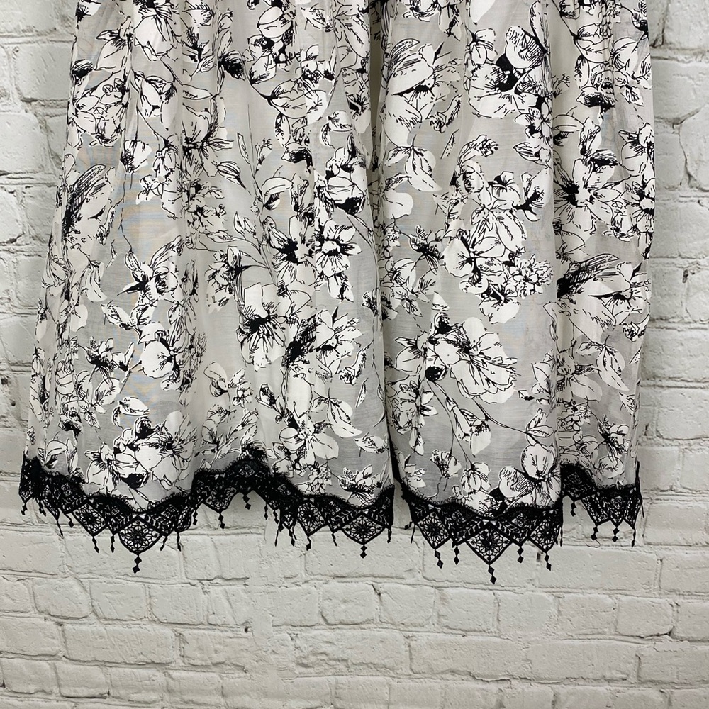 NWT Anthropologie Everleigh Floral Crochet Dress - Picture 6 of 9